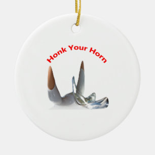Honk Your Horn Ceramic Decorations