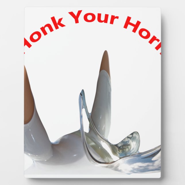 Honk Your Horn Plaque (Front)