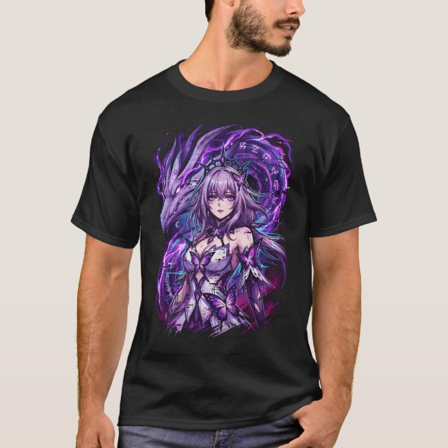 Honkai Star Rail Castorice Remembrance Path Quantu T-Shirt (Front)