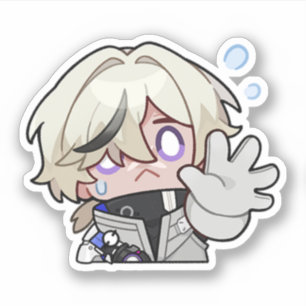 Honkai Star Rail Chibi Arlan Sticker