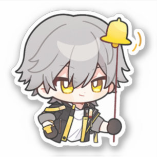 Honkai Star Rail Chibi Caelus Sticker
