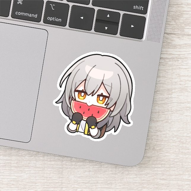 Honkai Star Rail 50 Adesivi In Vinile – Set Da 6-8 Cm, Impermeabili, Per Laptop, Valigie, Skateboard, Regalo Gamer