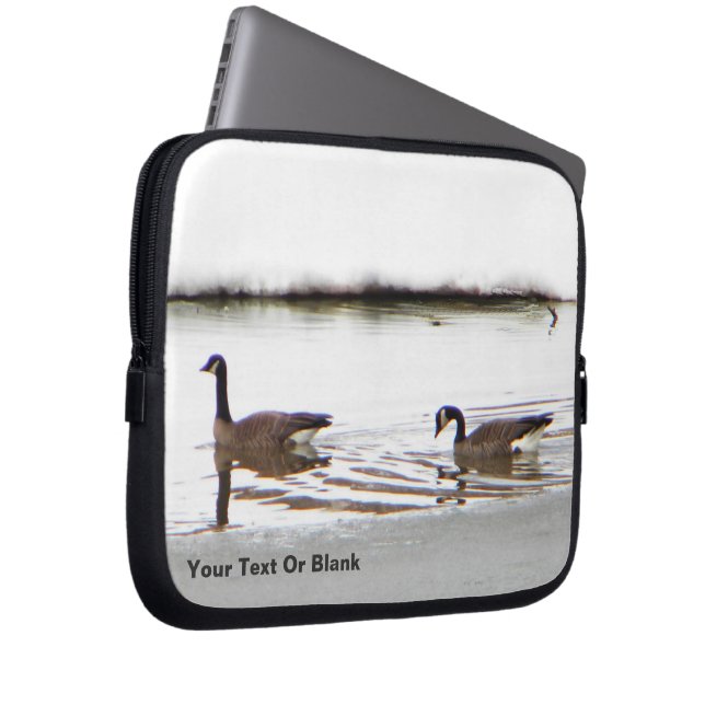 Honkers - Canada Geese Laptop Sleeve (Front Right)