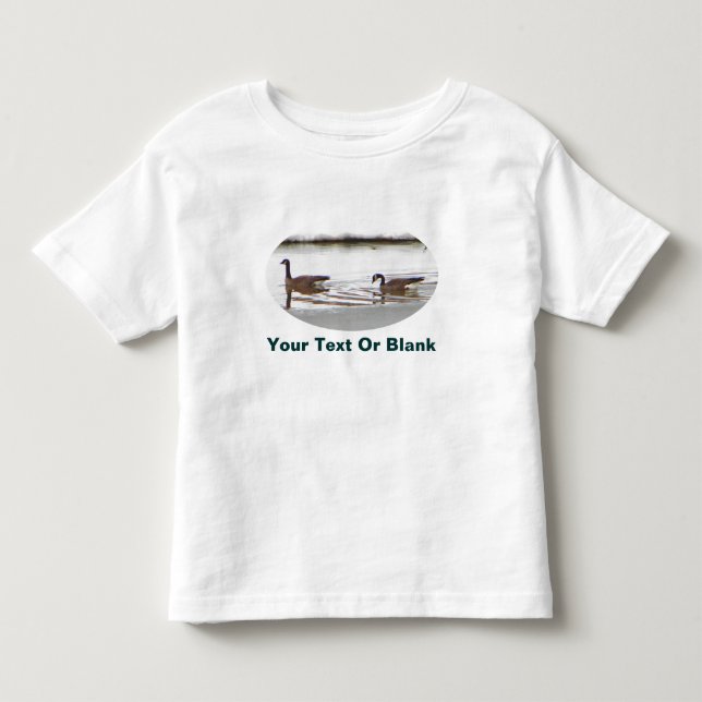 Honkers - Canada Geese Toddler T-Shirt (Front)