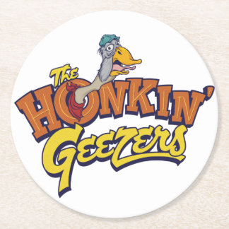 Honkin' Geezers Bar Coaster