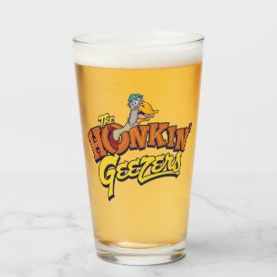 Honkin' Geezers Pint Beer Glass