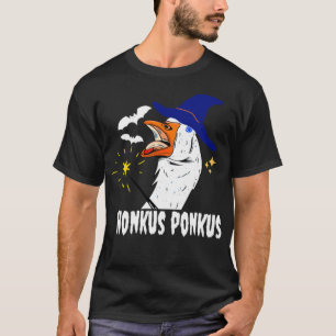 Honkus Ponkus Duck Goose Halloween labrador retrie T-Shirt