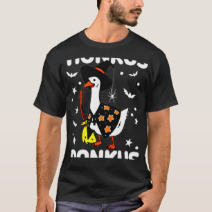 Honkus Ponkus goose Halloween lovers Duck Cute swa T-Shirt