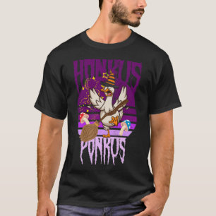 Honkus Ponkus Magic Duck Funny Halloween labrador T-Shirt