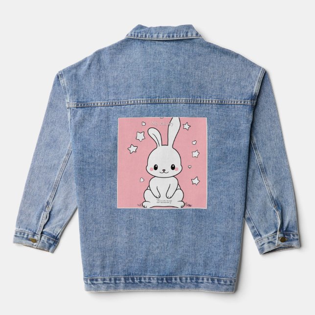 Honney Bunny Denim Jacket (Back)