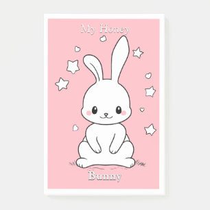 Honney Bunny Post-it Notes