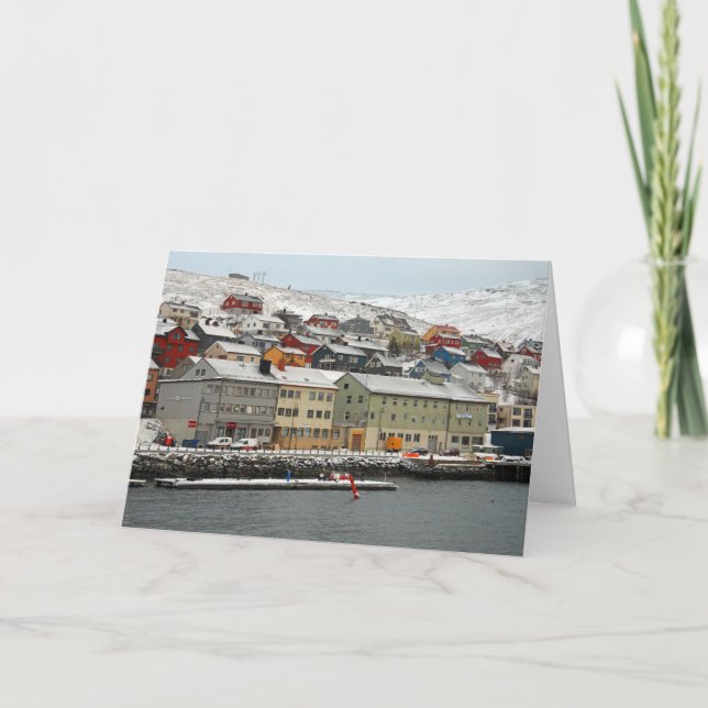 Honningsvåg, Norway Card (Front)