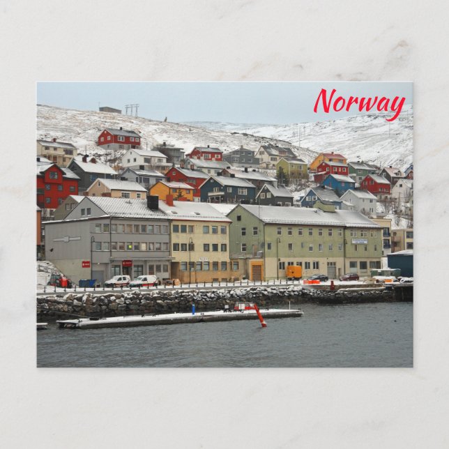Honningsvåg, Norway Postcard (Front)