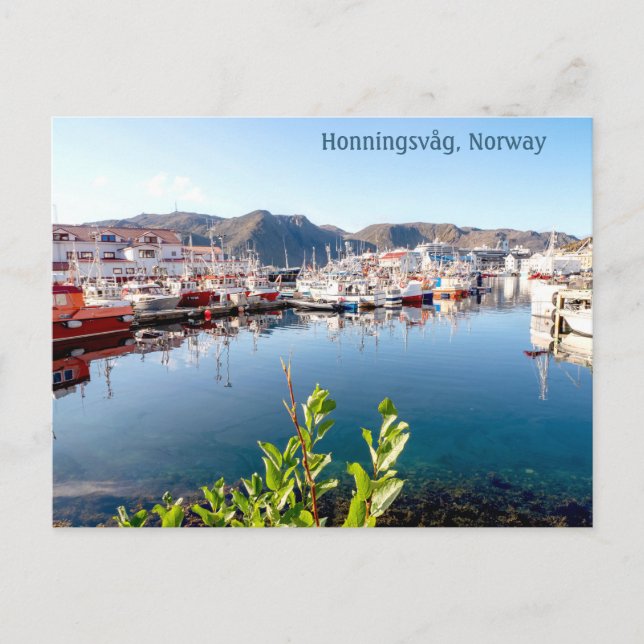 Honningsvag, Norway, Postcard (Front)