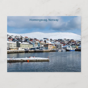 Honningsvag, Norway, Postcard