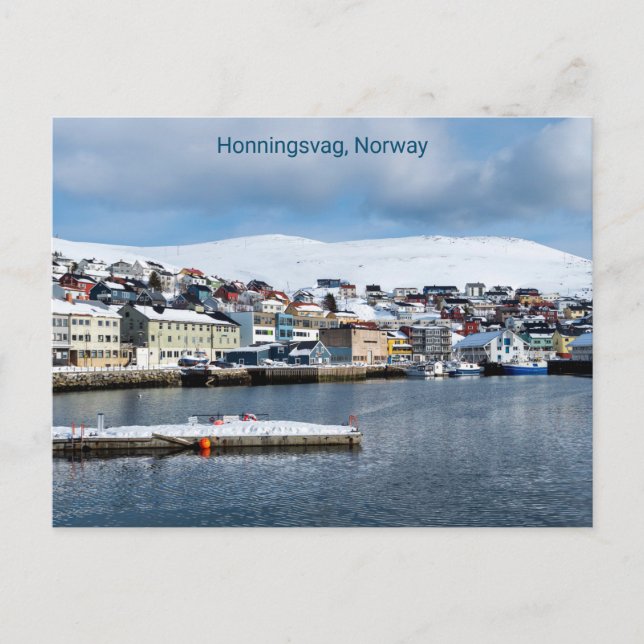 Honningsvag, Norway, Postcard (Front)