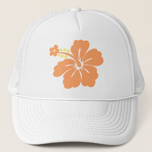 Honolua Hibiscus Tropical Trucker Hats (Front)