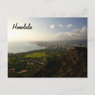 Honolulu from Le'ahi Postcard