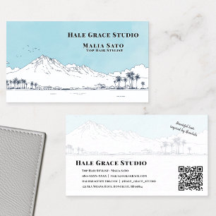 Honolulu Hair Artisan Business Card