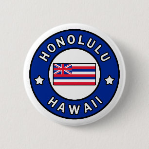 Honolulu Hawaii 6 Cm Round Badge