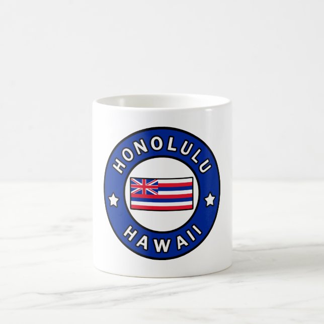 Honolulu Hawaii Coffee Mug (Center)