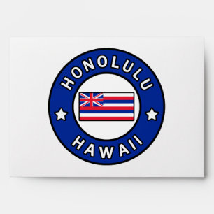 Honolulu Hawaii Envelope