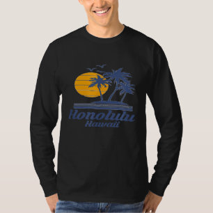 Honolulu Hawaii HI Islands City State Surf Tourist T-Shirt