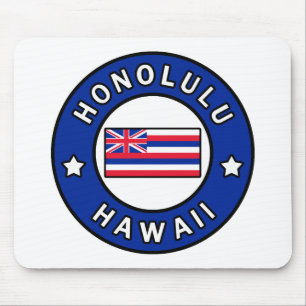 Honolulu Hawaii Mouse Mat