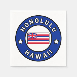 Honolulu Hawaii Napkin
