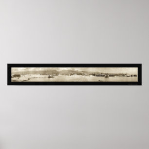 Honolulu, Hawaii Photo 1910 Poster