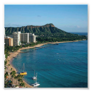 Honolulu Hawaii Photo Print