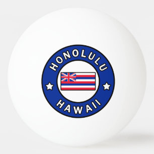 Honolulu Hawaii Ping Pong Ball