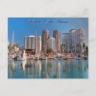 Honolulu Hawaii Postcard
