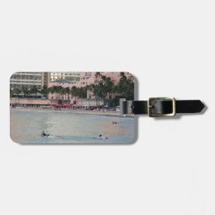 Honolulu Hawaii - Royal Hawaiian Hotel Waikiki Luggage Tag