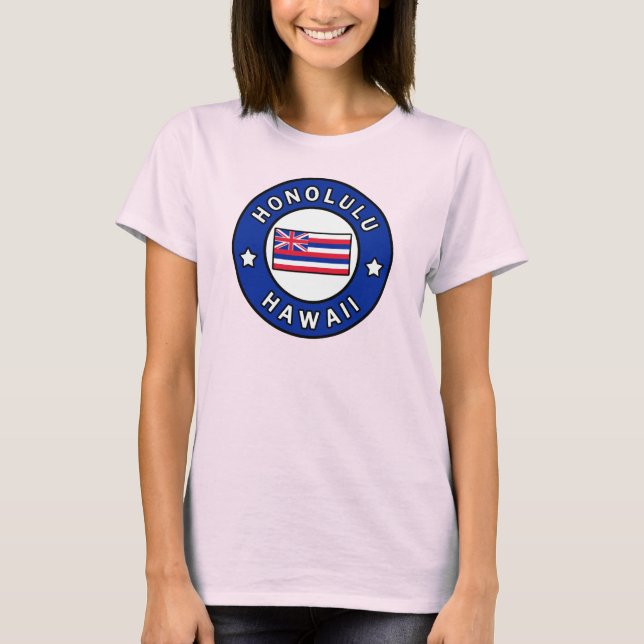 Honolulu Hawaii T-Shirt (Front)