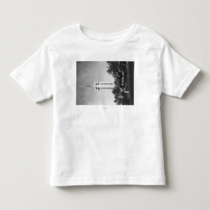 Honolulu, Hawaii - The Aloha Tower Photograph Toddler T-Shirt