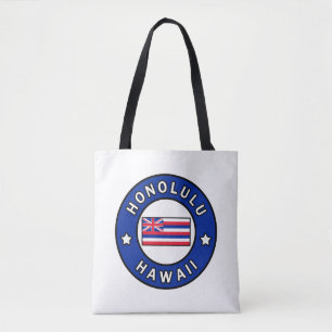 Honolulu Hawaii Tote Bag