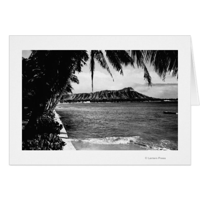Honolulu, Hawaii - View of Diamond Head (Front Horizontal)