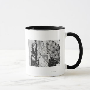Honolulu, Hawaii - View of Waikiki Beach Mug