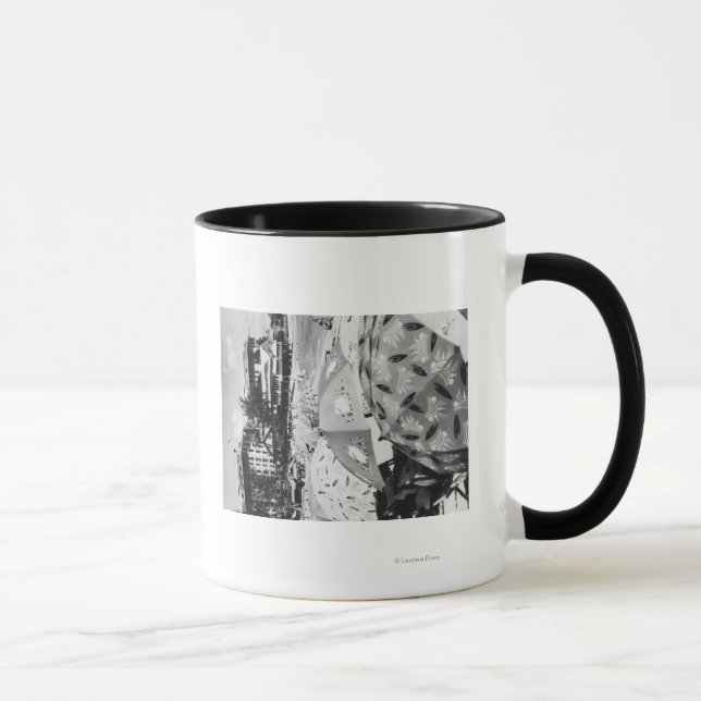 Honolulu, Hawaii - View of Waikiki Beach Mug (Right)