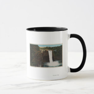 Honolulu, HI - View of Rainbow Falls Mug