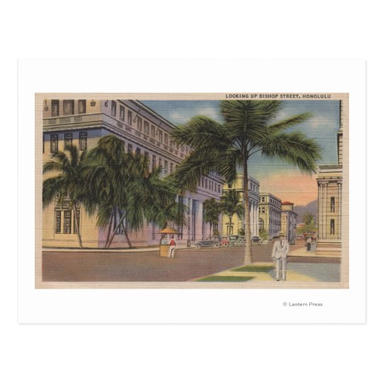 Honolulu, HIView of Bishop St.Honolulu, HI Postcard