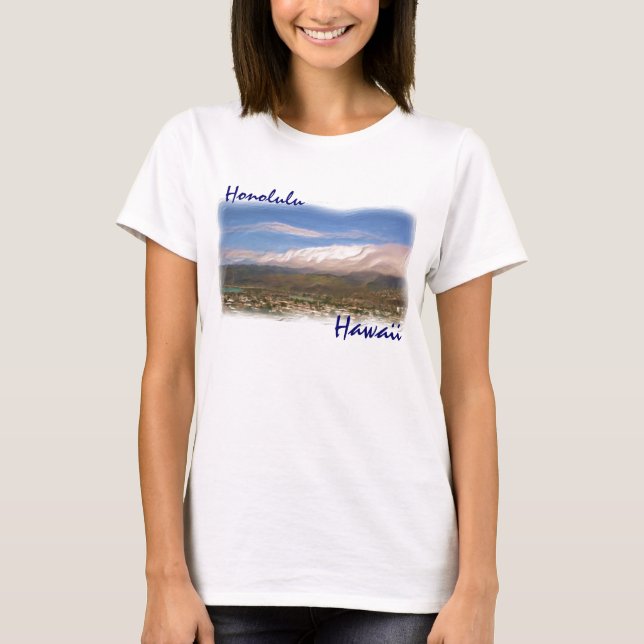 Honolulu ladies shirt (Front)