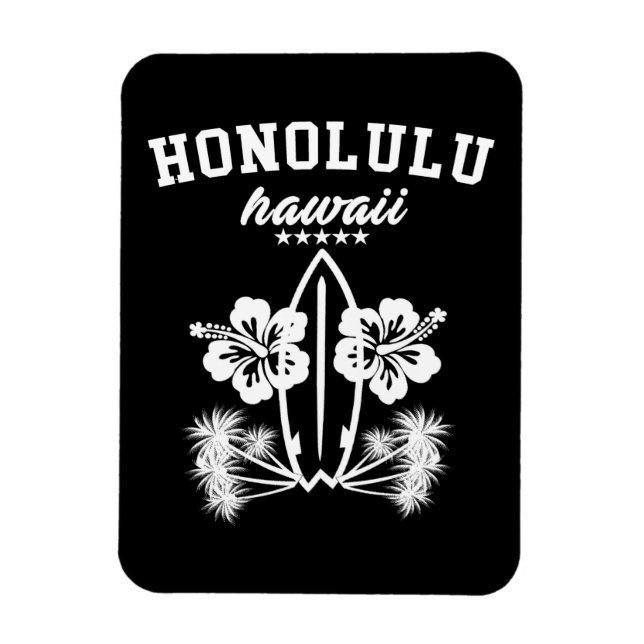 Honolulu Magnet (Vertical)