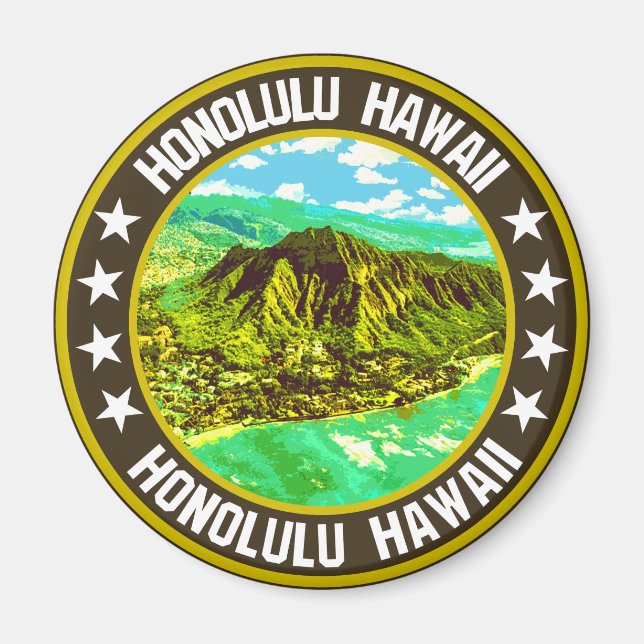 Honolulu                                           magnet (Front)