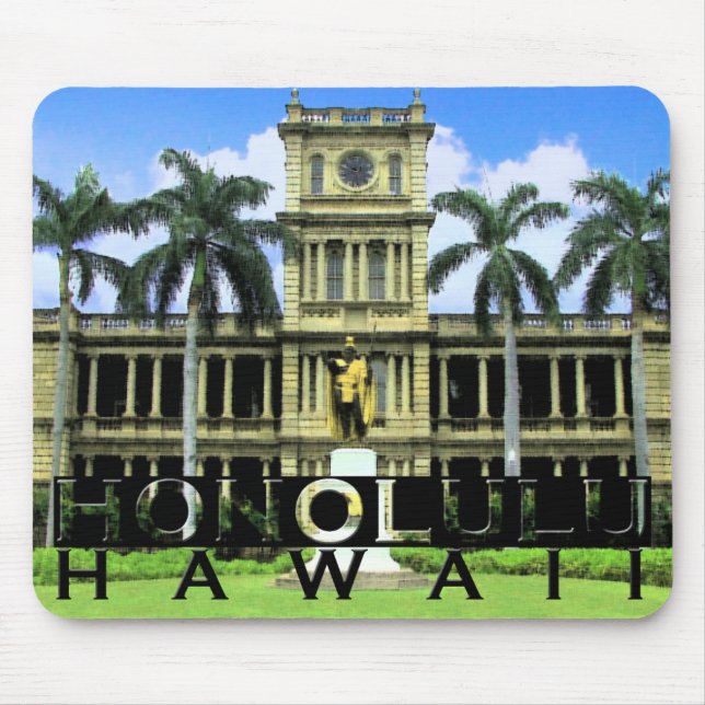 Honolulu Mouse Mat (Front)