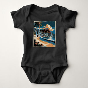 Honolulu O’aho Hawaii Baby Bodysuit