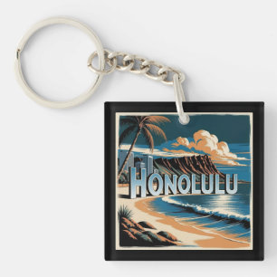 Honolulu O’aho Hawaii Key Ring