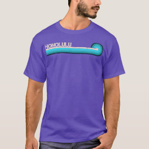 Honolulu Retro Stripes TShirt