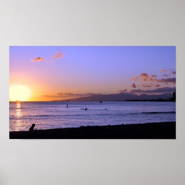 Honolulu Twilight Print (Front)
